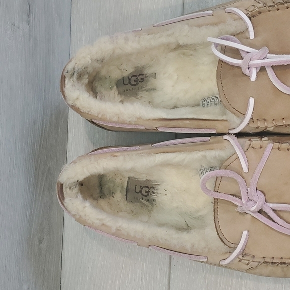 Ugg Australia Women Classic Insulated lined Loafer Slip on shoes sz 10 - Picture 5 of 14